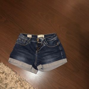 Stretchy Jean Shorts